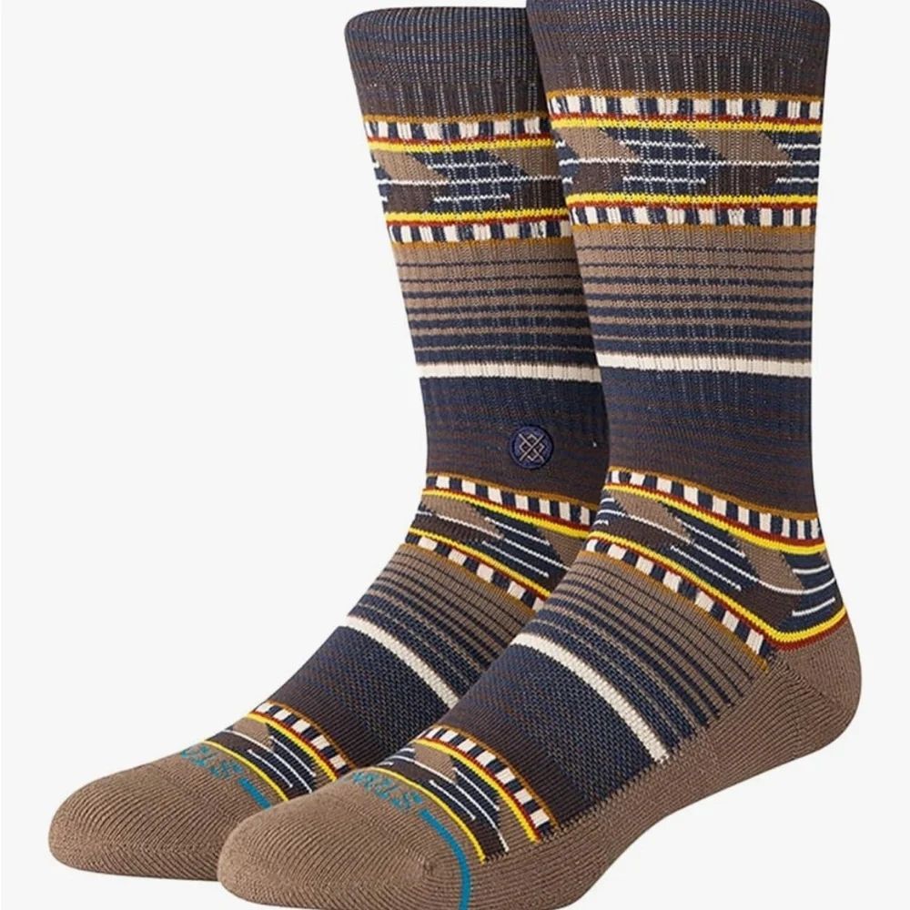 STANCE MEN’S CREW HEIGHT CASUAL MID CUSHION COMBED COTTON BLEND SIZE LARGE NWT